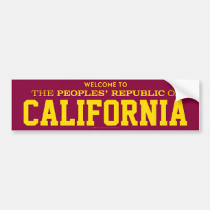 Peoples' Republic of California Stickers