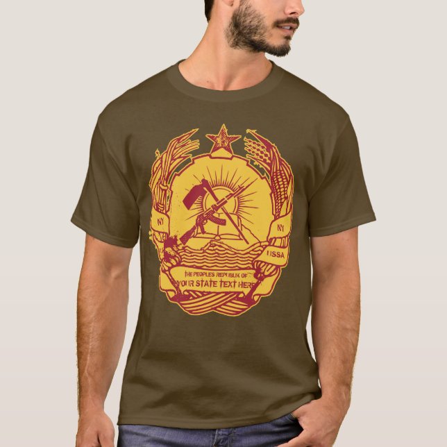 Peoples Republic of... Customisable T-shirt (Front)
