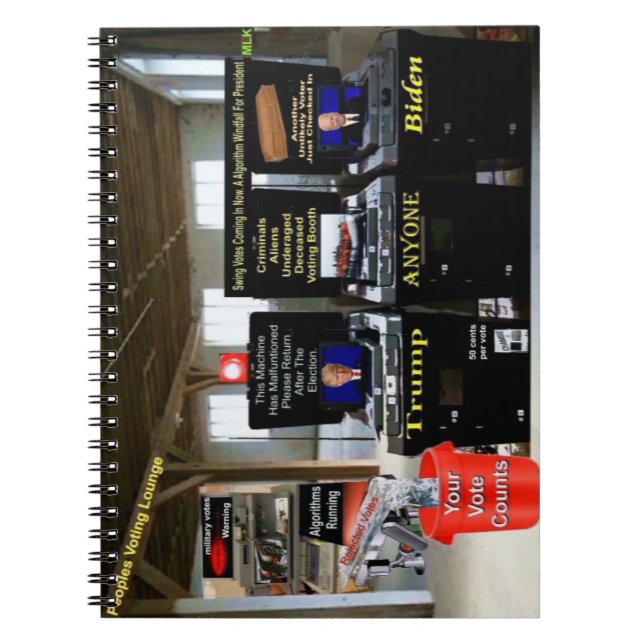 Peoples voting lounge notebook (Front)