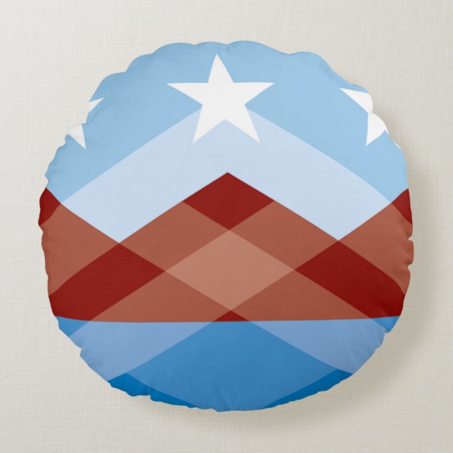 Peoria (Arizona) City flag  Round Cushion (Front)