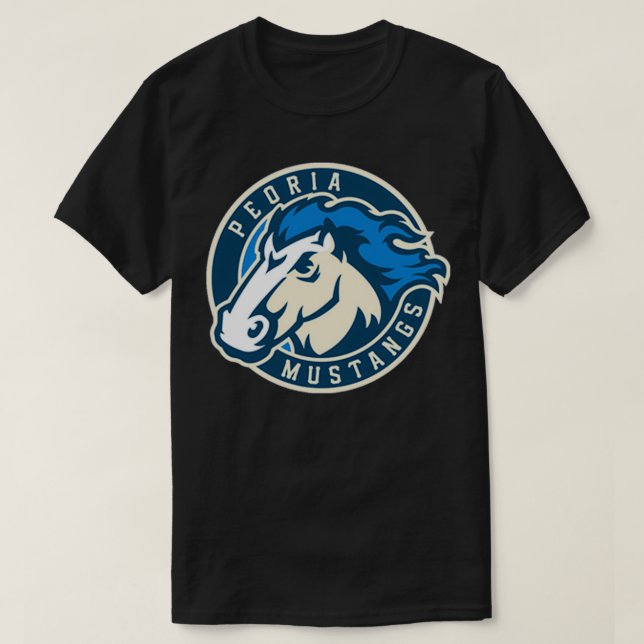 Peoria Mustangs T-Shirt (Design Front)
