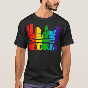 Peoria Pride  Peoria LGBT Gift LGBTQ Supporter Tee