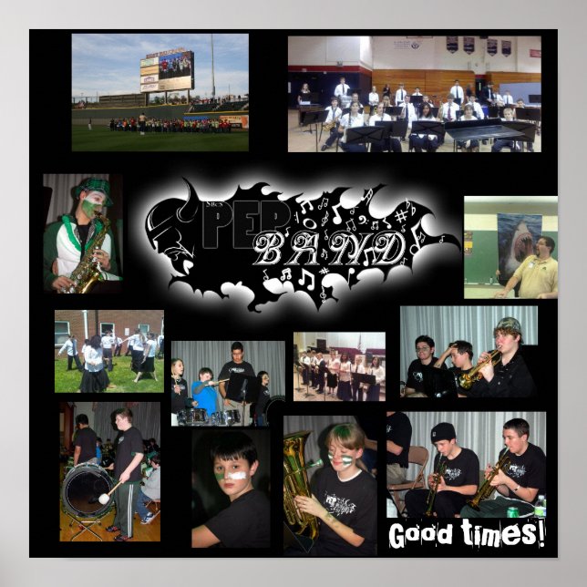 Pep Band Poster (Front)