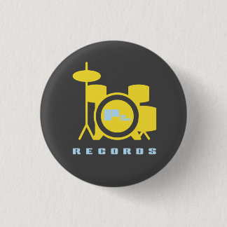 Pep Talk Records 3 Cm Round Badge