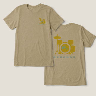 Pep Talk Records Drumkit Tri-Blend Shirt