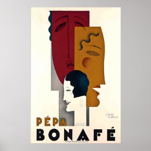 Pepa Bonafe Art Deco by Jean Carlu Vintage Poster