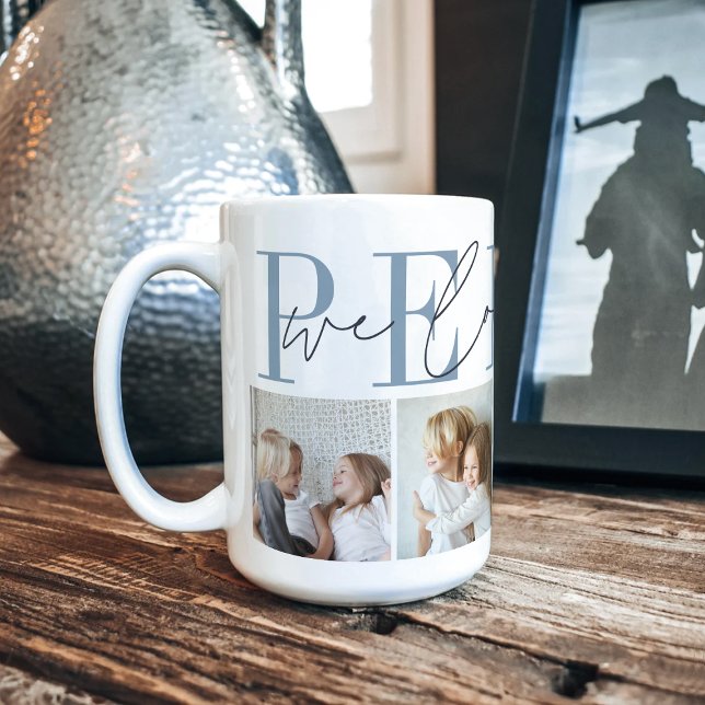 Pepaw We Love You 4 Photo Collage Coffee Mug (Creator Uploaded)