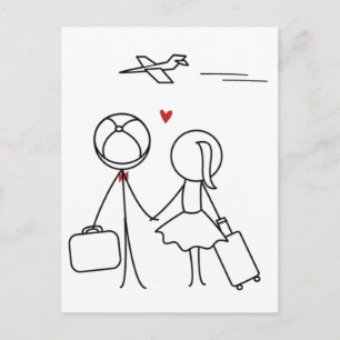 Pepe and Lulu Postcard