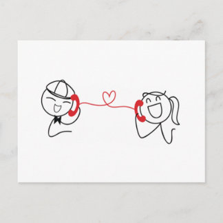 Pepe and Lulu Postcard