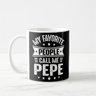 Pepe Father'S Day For My Favourite People Call Me Coffee Mug