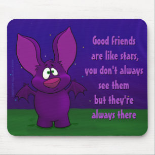 Pepe the Bat, w/quote mousepad