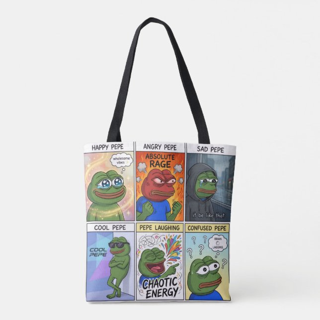 Pepe  tote bag (Back)
