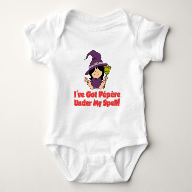 Pepere Under My Spell Baby Bodysuit (Front)