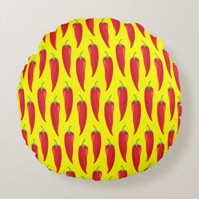 Peperoncini Round Cushion (Front)