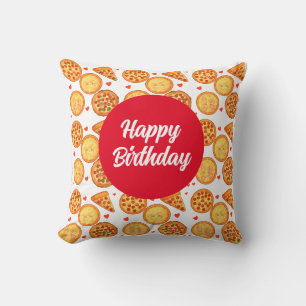 Peperroni ,Cheese And Margherita Pizza Cushion