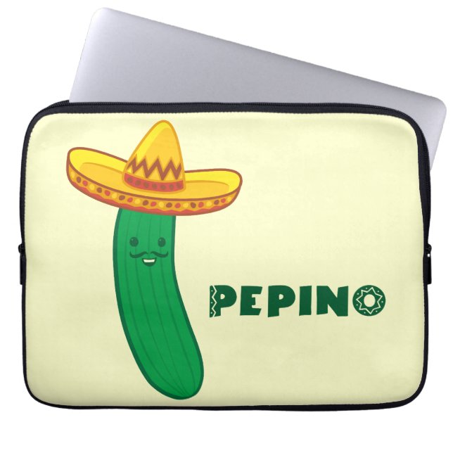 Pepino Laptop Sleeve (Front)