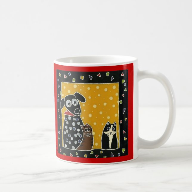 Pepper and Friends Coffee Mug (Right)