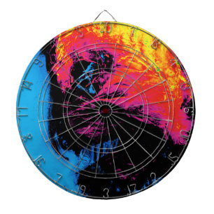 pepper and plastic silenced dartboard