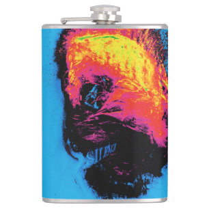 pepper and plastic silenced hip flask