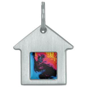 pepper and plastic silenced pet tag