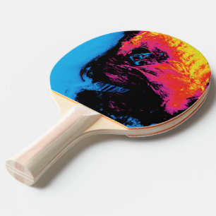 pepper and plastic silenced ping pong paddle