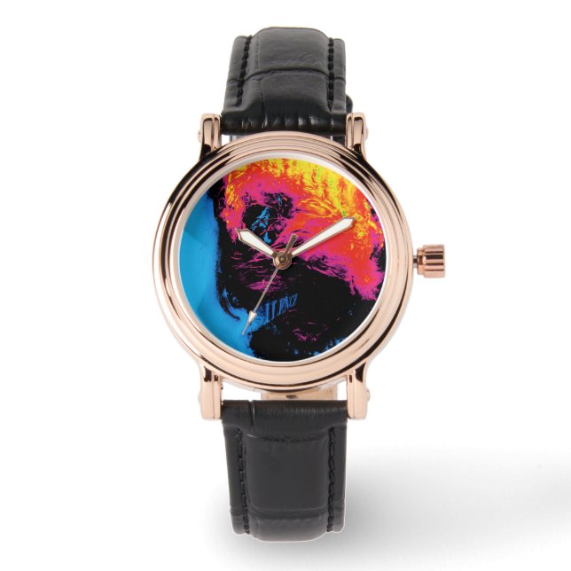 pepper and plastic silenced watch (Front)