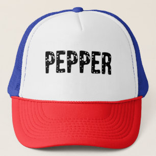 Pepper Costume - Couple Salt And Pepper Costume Trucker Hat