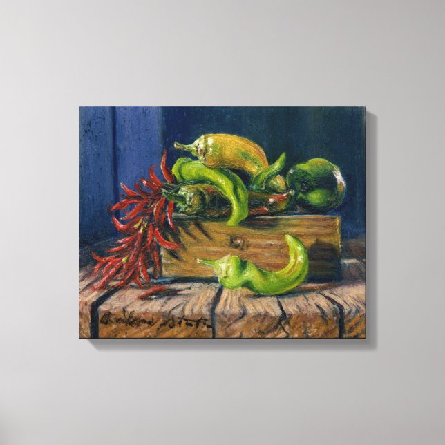 “Pepper Harvest” Canvas Print (Front)