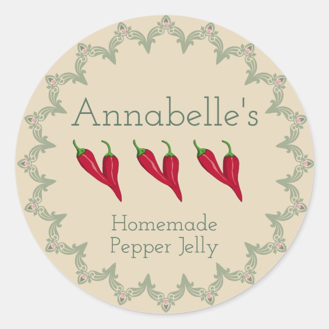 Pepper Jelly Label (Front)