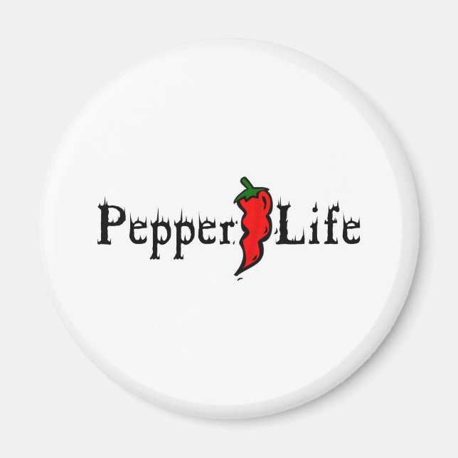 Pepper Life Magnet (Front)
