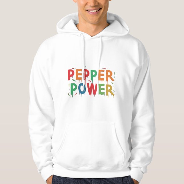 pepper power hoodie (Front)