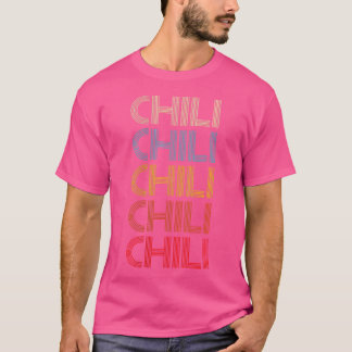 Pepper Retro Spicy Vintage Chilli T-Shirt