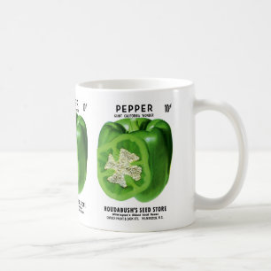 Pepper Seed Packet Label Coffee Mug