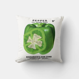 Pepper Seed Packet Label Cushion