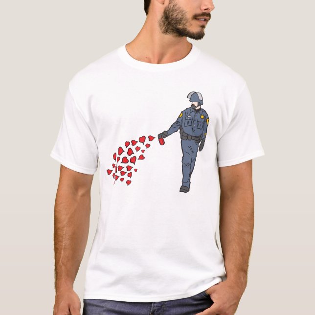Pepper Spray Cop T-Shirt (Front)