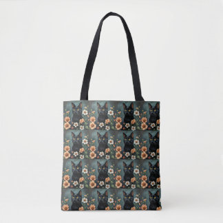 Pepper the cat tote bag