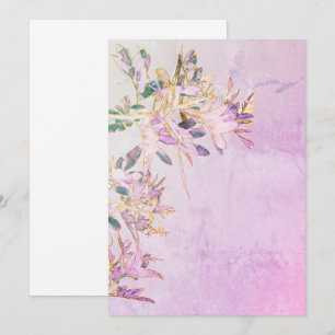 Pepper Tree Leaves Invite Announcement Card