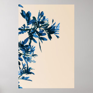 Pepper Tree Leaves Nature Minimalistic Poster