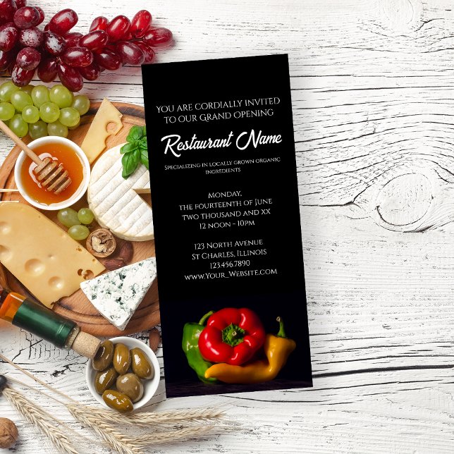 Pepper Trio Restaurant Grand Opening Invitation (Creator Uploaded)