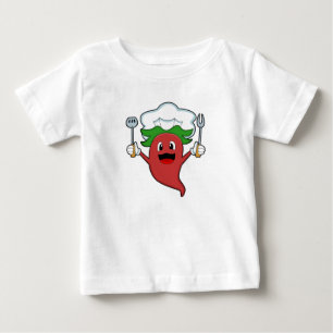 Pepper Vegan Cook Baby T-Shirt