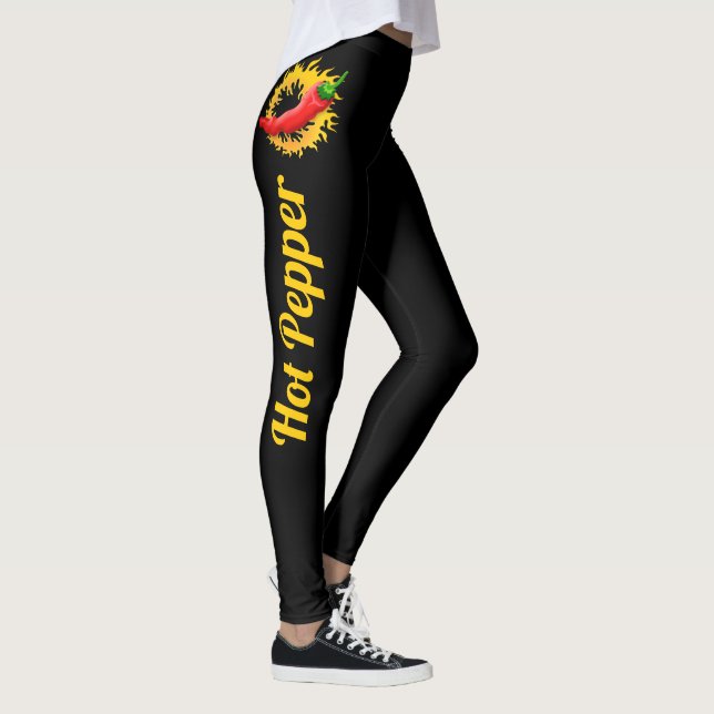 Pepper with Flame Leggings (Right)