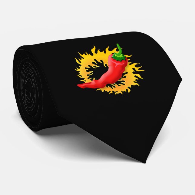 Pepper with flame tie (Rolled)