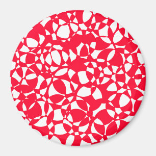 PEPPERMINT ABSTRACT MAGNET