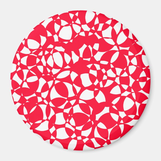 PEPPERMINT ABSTRACT MAGNET (Front)