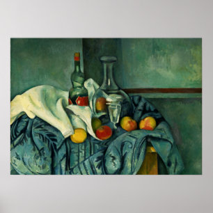 Peppermint Bottle (Paul Cezanne) Poster