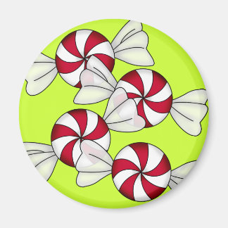 Peppermint Candies Magnet