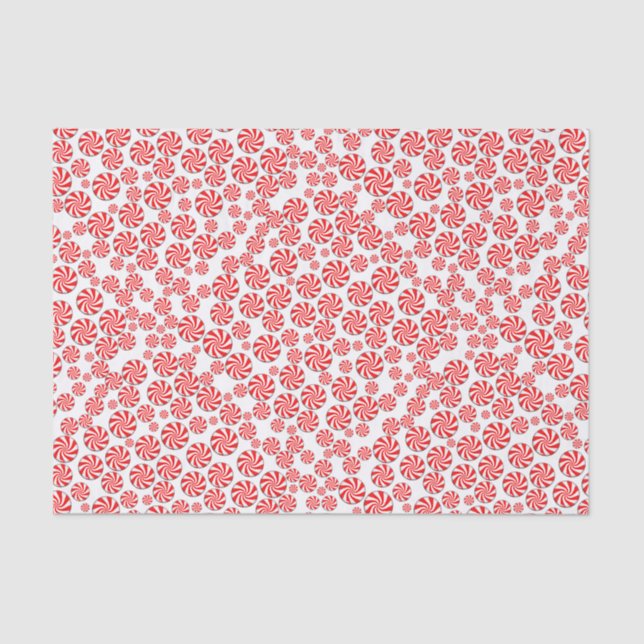Peppermint Candies Tissue Paper (Front)