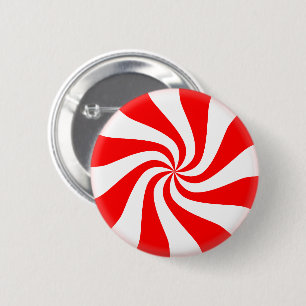 Peppermint Candy 6 Cm Round Badge