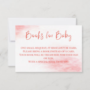 Peppermint Candy Books for Baby Insert Festive Thank You Card