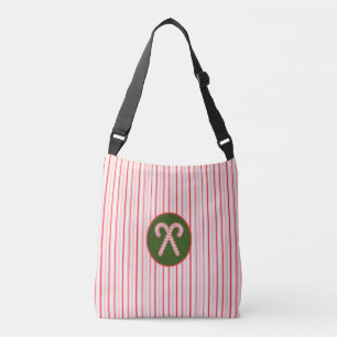 Peppermint/candy cane Christmas  Tote Bag